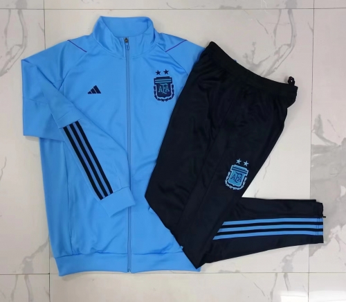 2022/23 Argentina Blue Soccer Jacket Uniform-815