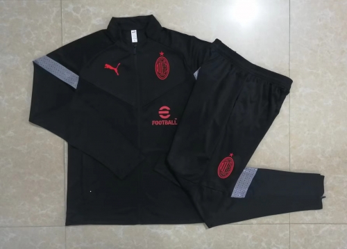 2022-23 AC milan Black Jacket Uniform-815