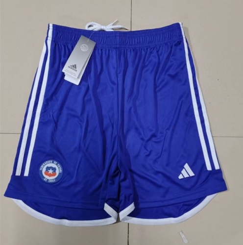 2022/23 Chile Home Blue Thailand Soccer Shorts-315