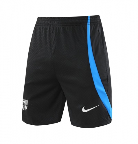 2022/23 Barcelona Royal Blue Thailand Soccer Shorts-418