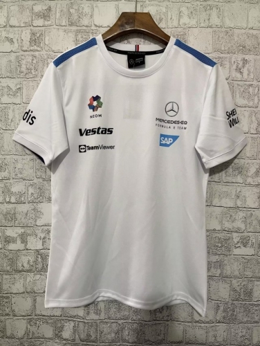 2022/23 Benz White Formula One Shirts-805