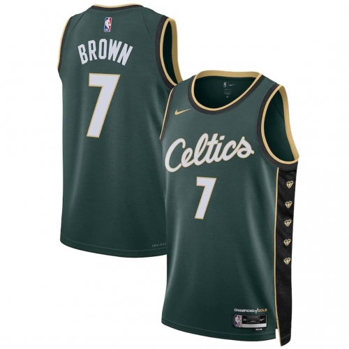 Boston Celtics Green NBA #7 Jersey-311