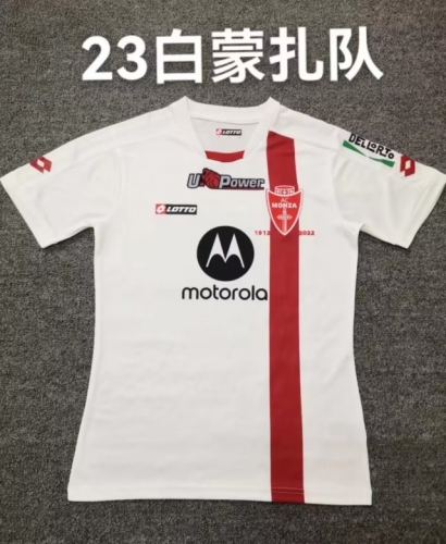 2022/23 Monza WhiteThailand Soccer Jersey AAA-709