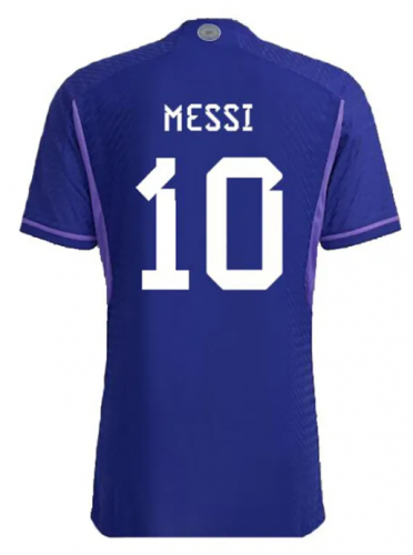 Player Version 2022/23 Argentina Away Purple #10 (MESSI) Thailand Soccer Jersey AAA-703