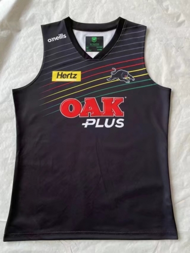 2022/23 Lions Black Traning Thailand Rugby Shirts-805