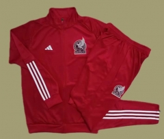 2022/23 Mexico Red Thailand Jacket Soccer Uniform-815