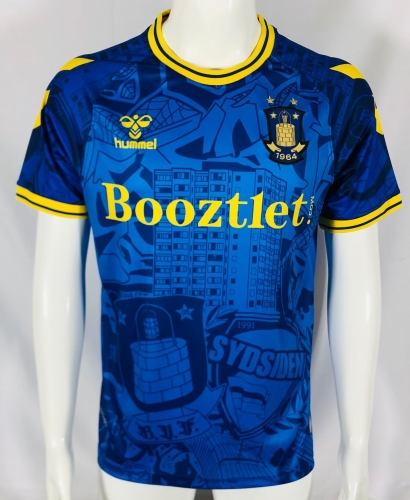 2022/23 Brondby IF Blue Thailand Soccer Jersey AAA-503