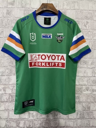 2023 Season Raiders Green Thailand Rugby Shirts-805