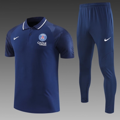 2022/23 NK Paris SG Royal Blue Thailand Polo Uniform-PO