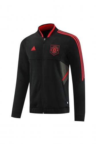 2022/23 Manchester United Black Thailand Soccer Jacket Top-LH