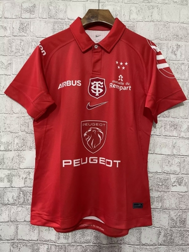 2022/23 Toulouse Red Thailand Rugby Shirts