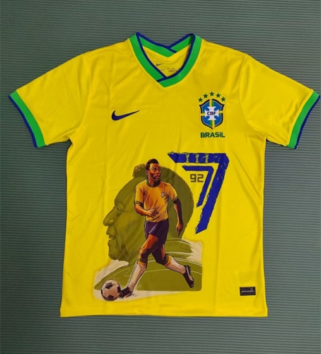 2022/23 Special Brazil Bailey Yellow Soccer Thailand Jersey AAA-811