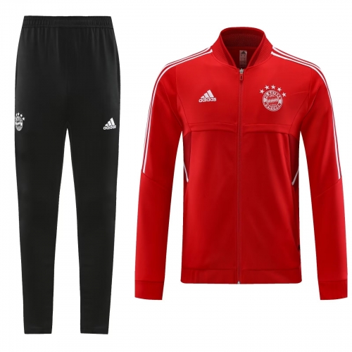 2022/23 Bayern Münche Red Soccer Jacket Uniform-815