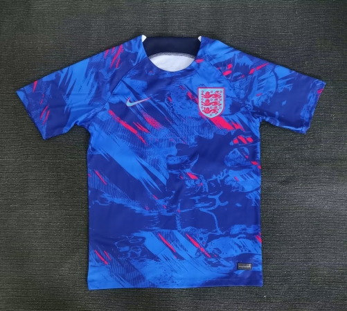 2022/23 England CaiBlue Training Thailand Soccer Jersey AAA-407/410/416