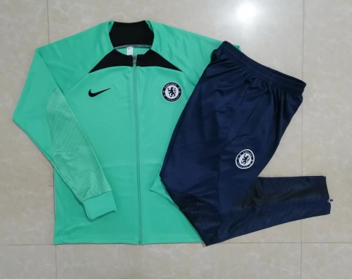 2022/23 Chelsea Green Soccer Jacket Uniform-815