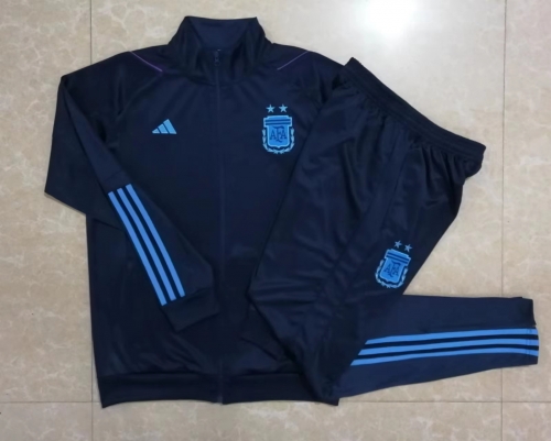 2022/23 Argentina Blue Soccer Jacket Uniform-815