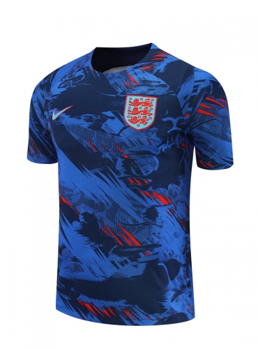 2022/23 England Blue Training Thailand Soccer Jersey AAA-418