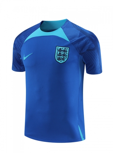 2022/23 England Cai Blue Training Thailand Soccer Jersey AAA-418