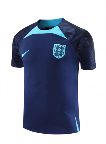 2022/23 England Blue Training Thailand Soccer Jersey AAA-418