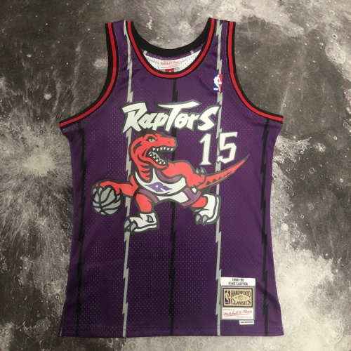 2023 Hot Press 99 Retro Verion NBA Toronto Raptors Purple #15 Jersey-311