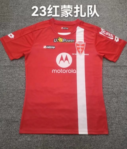 2022/23 Monza Red Thailand Soccer Jersey AAA-709
