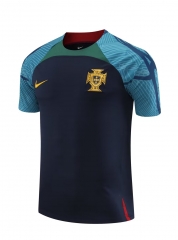 2022/23 Portugal Black Training Thailand Soccer Jersey-418