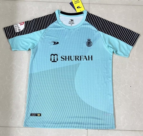 2022/23 Al-Nassr Goalkeeper PurpleThailand Soccer Jersey AAA-1095/GS