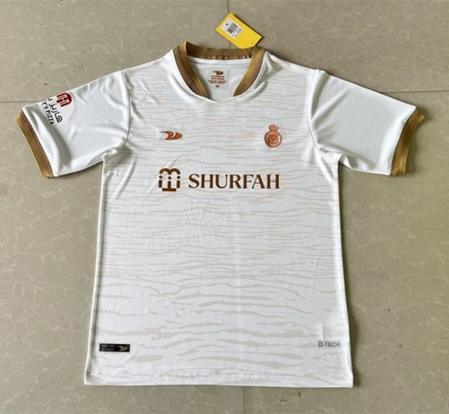 2022/23 Al-Nassr FC 2nd Away White Thailand Soccer Jersey AAA-1095