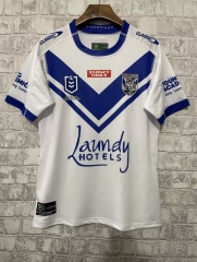 2023 Season Bull Dog head Home Blue Thailand Rugby Shirts-805