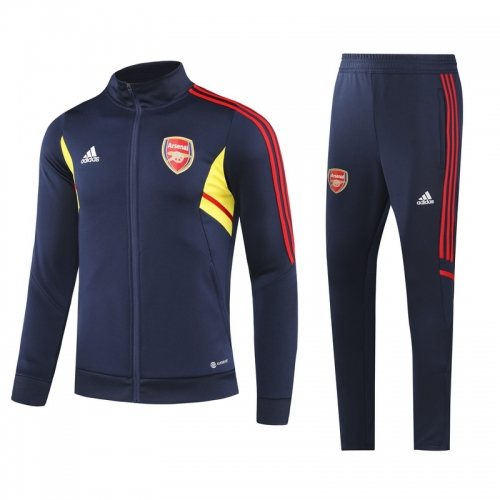 2022/23 Arsenal Royal Blue Soccer Jacket Uniform-GDP