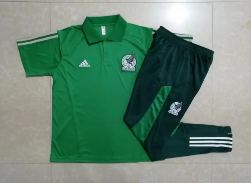 2022/23 Mexico Green Thailand Polo  Uniform-815