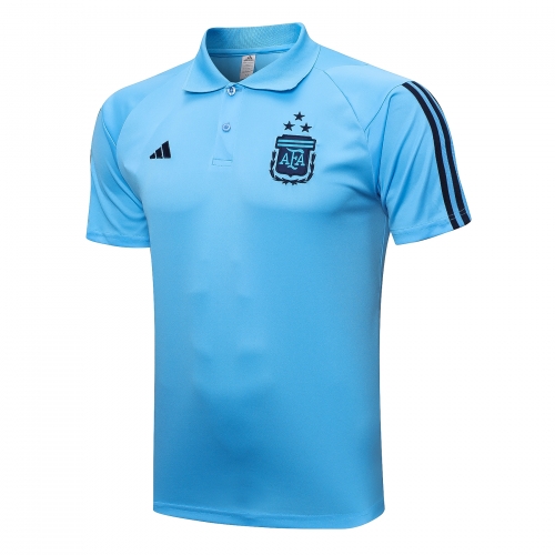 3 Star 2022/23 Argentina Light Blue Thailand Polo-815/BY