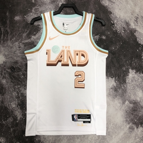 2023 Season City Version Cleveland Cavaliers NBA White #2 Jersey-311