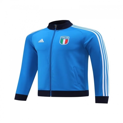 2022/23 Italy Blue Soccer Jacket Top-LH