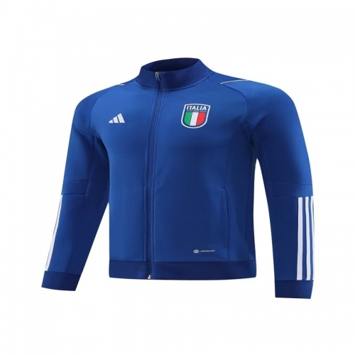 2022/23 Italy Cai Blue Soccer Jacket Top-LH