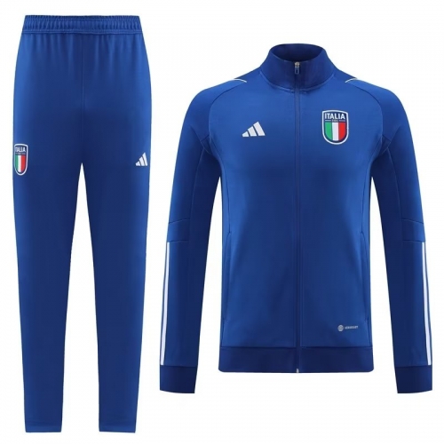 2022/23 Italy Cai Blue Soccer Jacket Uniform-LH