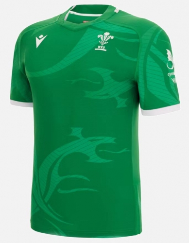 2022/23 Wales Green Thailand Rugby Shirts-805