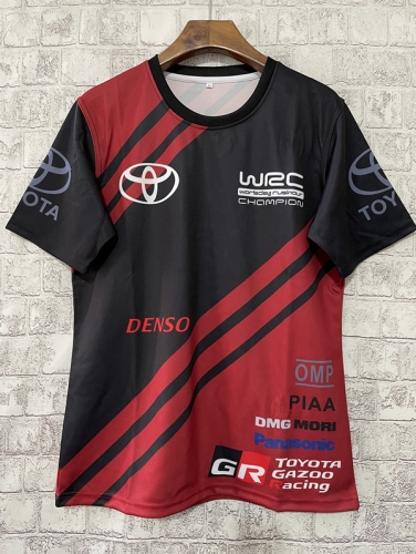 2022 Black & Red Collar Formula One Racing Shirts-805