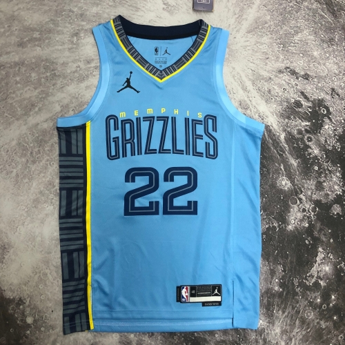 2023 Season Limited Version Memphis Grizzlies NBA Blue #22 Jersey-311