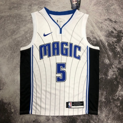 NBA Orlando Magic White #5 Jersey-311