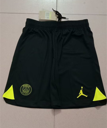 2022/23 Paris SG 3nd Away Black Thailand Soccer Shorts-315