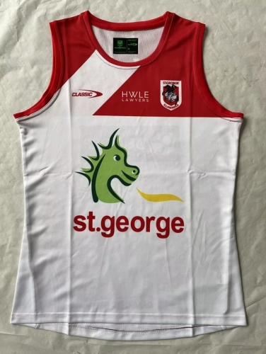 2023 George White Thailand Rugby Vest Shirts-805