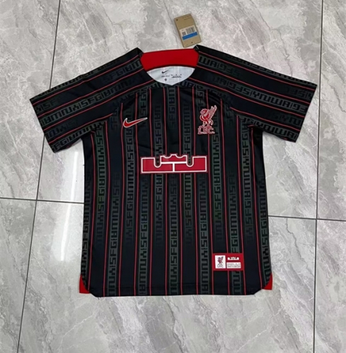22023/24 Jonited Version Liverpool Black & Red Thailand Soccer Jersey AAA-320/416