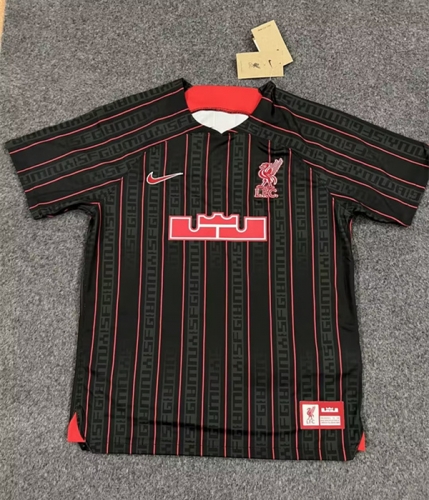 22023/24 Liverpool Black & Red Training Thailand Soccer Jersey AAA-47/PF