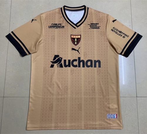 2022/23 Commemorative Edition RC Lens Yellow Thailand Soccer Jersey AAA-522/709