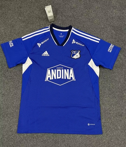 2023/24 Millonarios FC Home Blue Thailand Soccer Jersey AAA-47/522