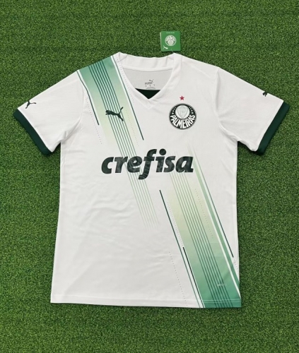 2023/24 Palmeiras White Thailand Soccer Jersey AAA-416/320/705