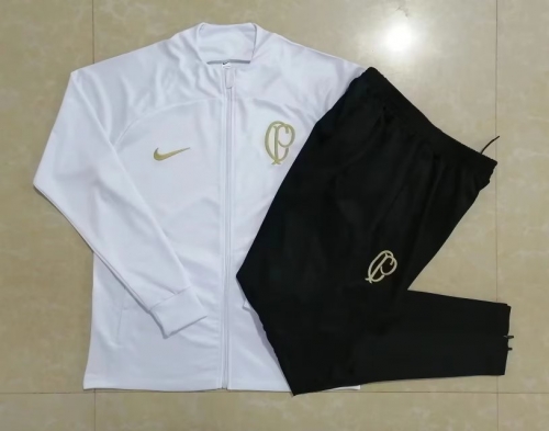 2023/24 Corinthians White Jakcet Soccer Uniform-815