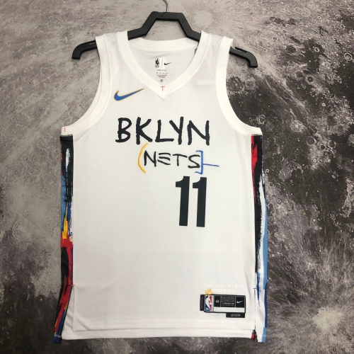 2023 Season City Version Brooklyn Nets White #11 NBA Jersey-311