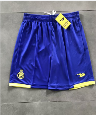 2022/23 Al Nassr Home Blue Thailand Soccer Shorts-509